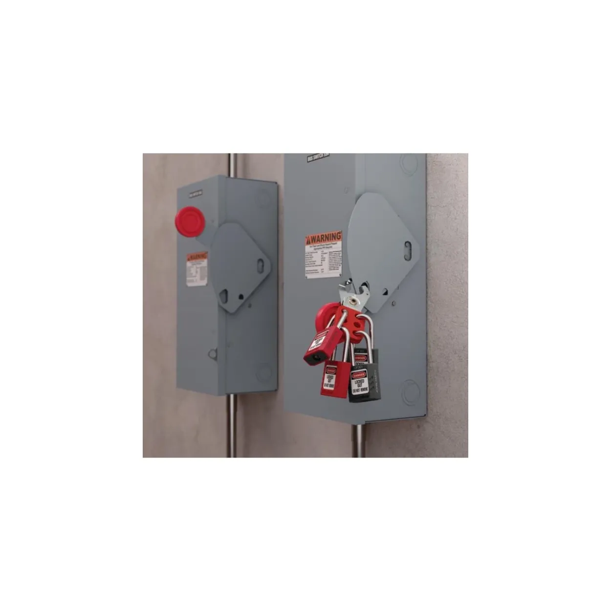 Aldaba de consignación MasterLock Safety mordaza