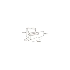 Arc贸n met谩lico SteelCore 1000 litros