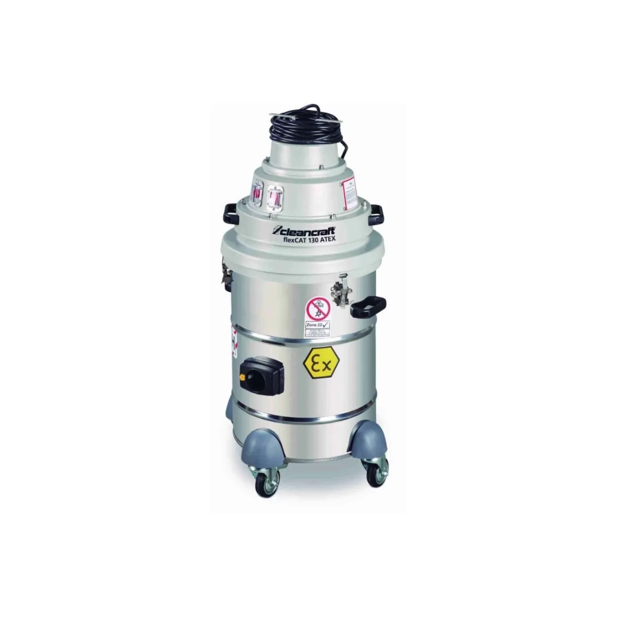 Aspirador sólidos Cleancraft flexCAT 130 ATEX