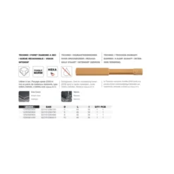Broca diamante Tivoly gres porcelanico seco