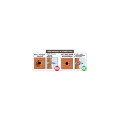 Broca monobloc 3 filos Diager piedra