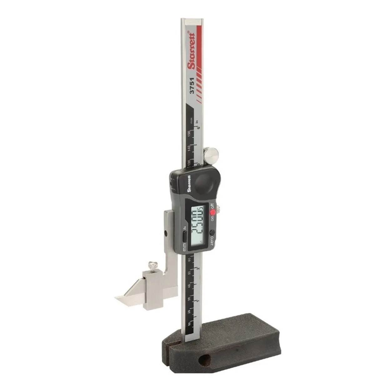 Calibre digital de altura Starrett serie 3751
