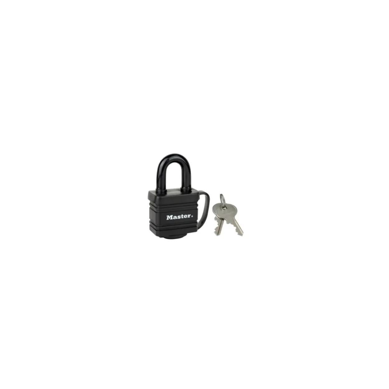 Candado MasterLock termosellado negro