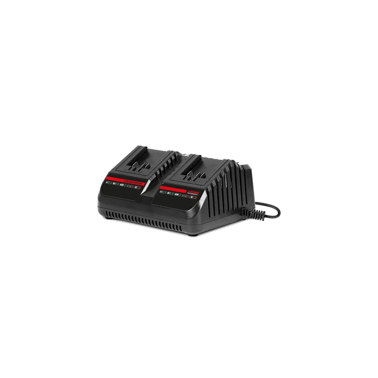 Cargador doble de batería Crown 20V 4A