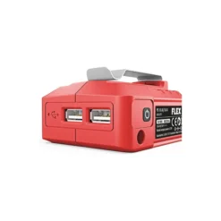 Cargador USB FLEX 10,8/18V