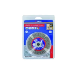 Cepillo cónico 100 mm ondulado Tivoly para amoladora