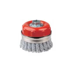 Cepillo taza alambre trenzado plastificado Jaz