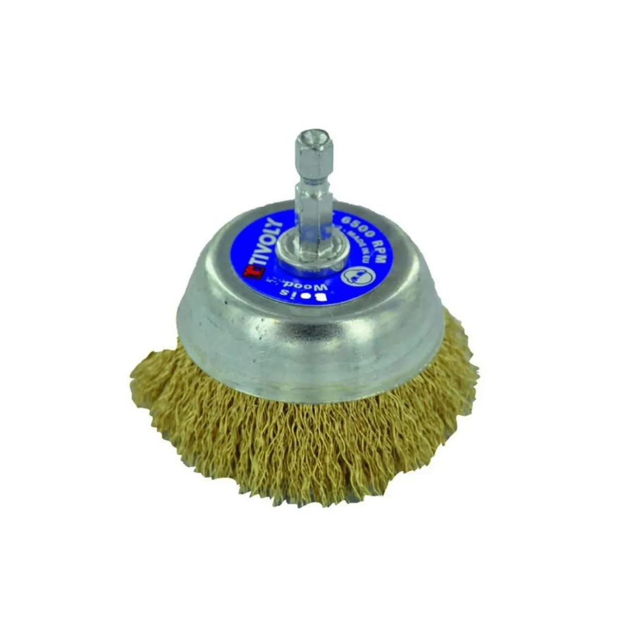 Cepillo taza laton Tivoly para taladro