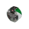 Cinta adhesiva PVC de señalización blanca-verde