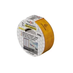 Cinta adhesiva reflectante PMMA amarilla certificación ECE-104