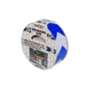 Cinta adhesiva reflectante PVC flechas azul-blanco