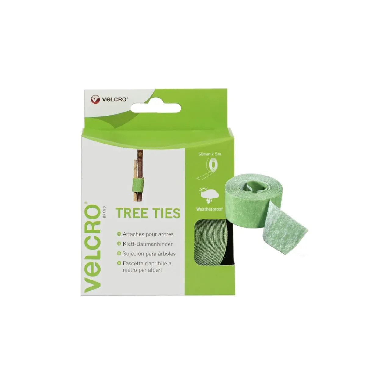Cinta de sujeción Velcro para plantas