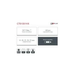 Clavadora - grapadora batería Crown 20V