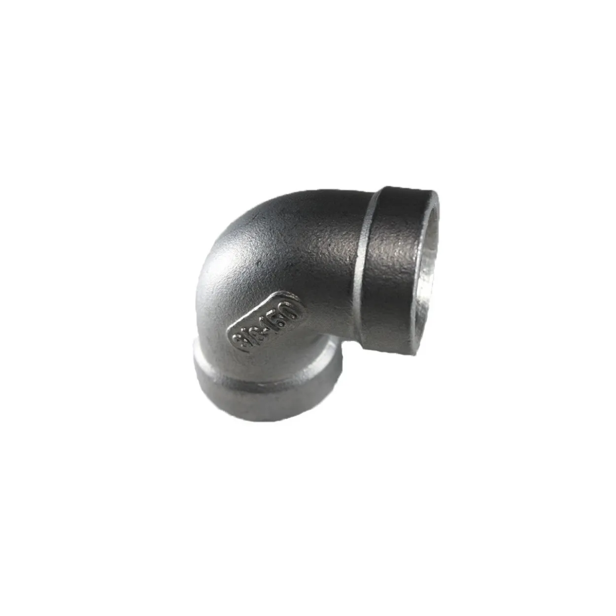 Codo de unión 90º hembra-hembra inoxidable