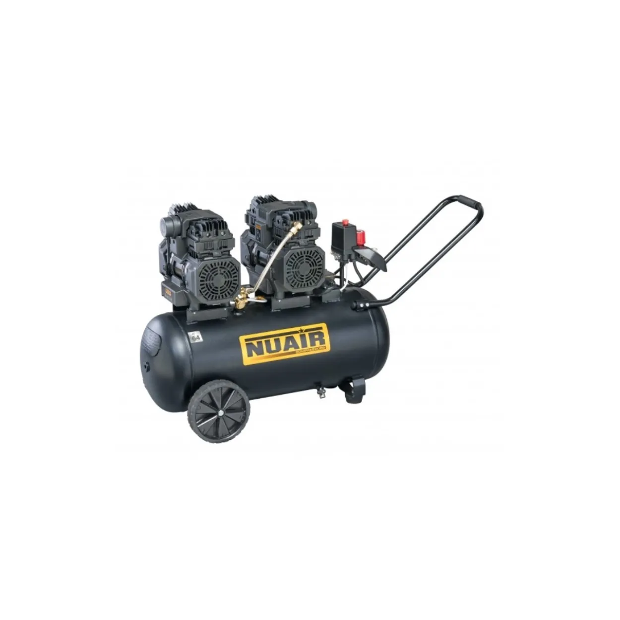 Compresor de pistón Nuair SILTEK TB50 3cv 50L silence