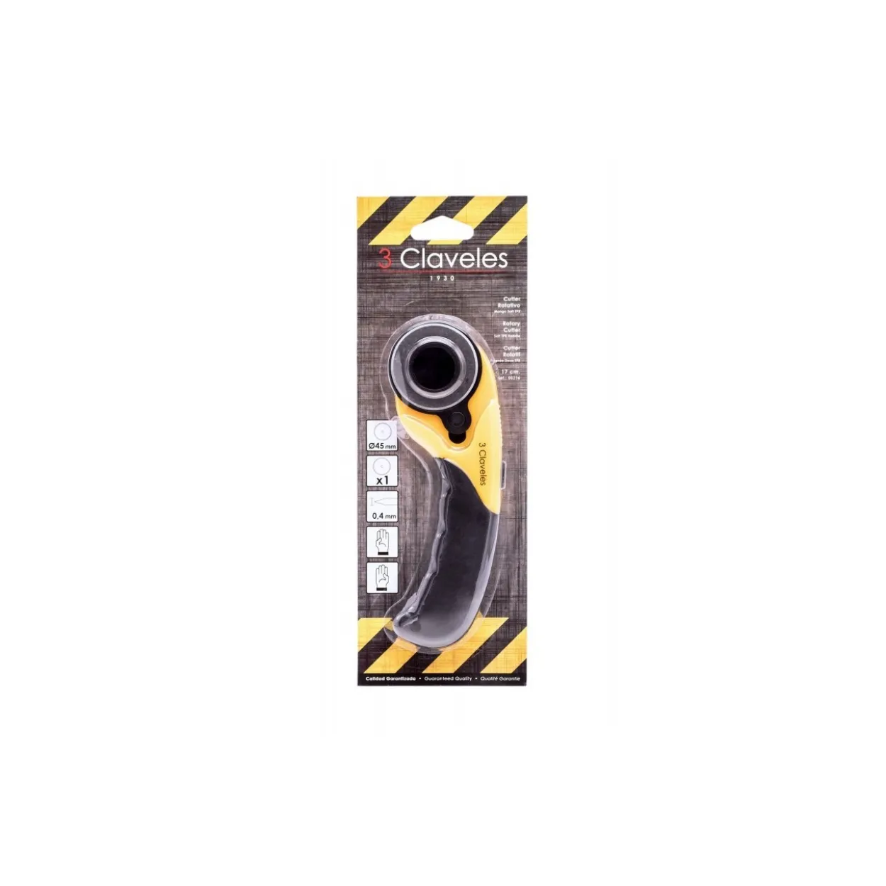 Cutter 3Claveles rotativo