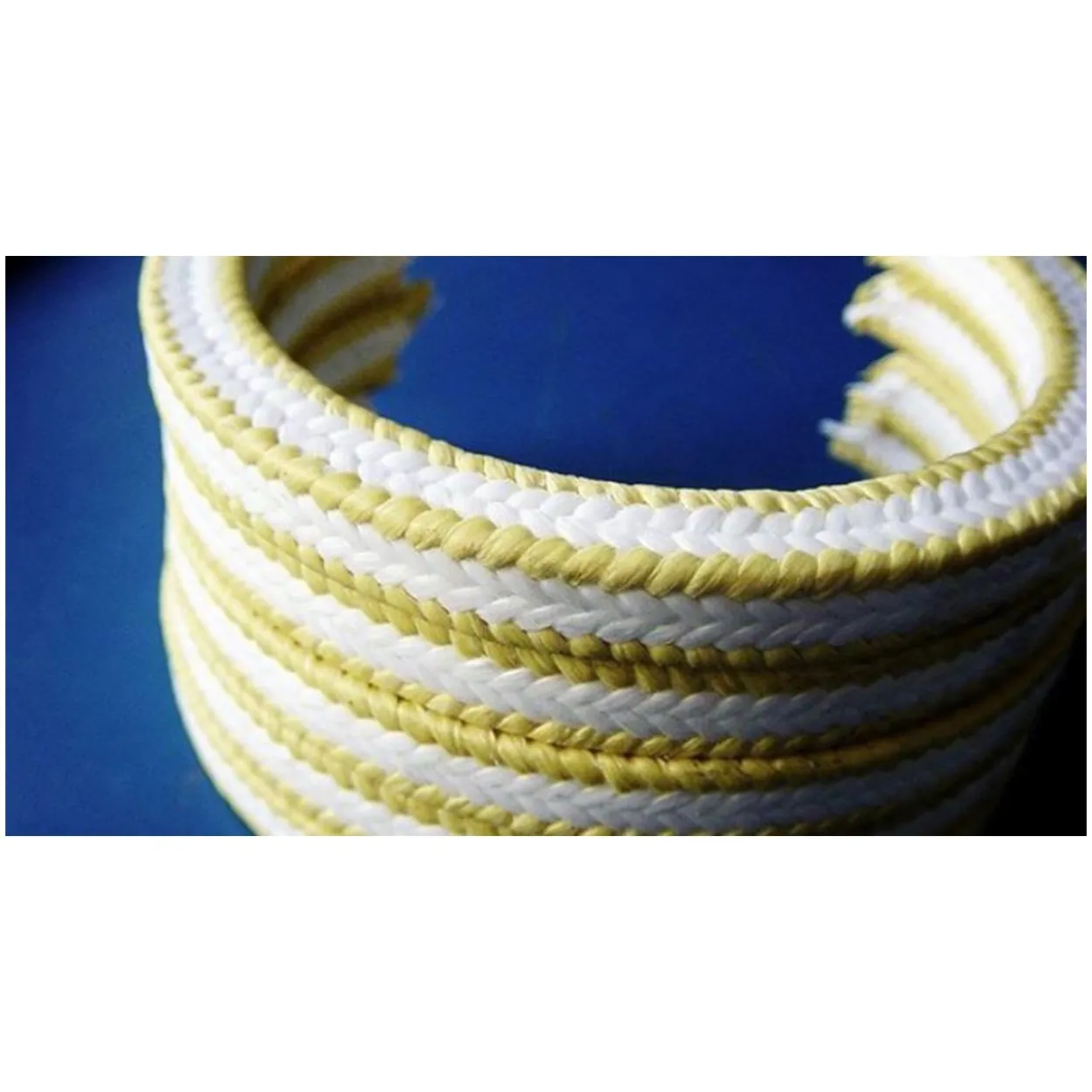 Empaquetadura aramida con hilos PTFE