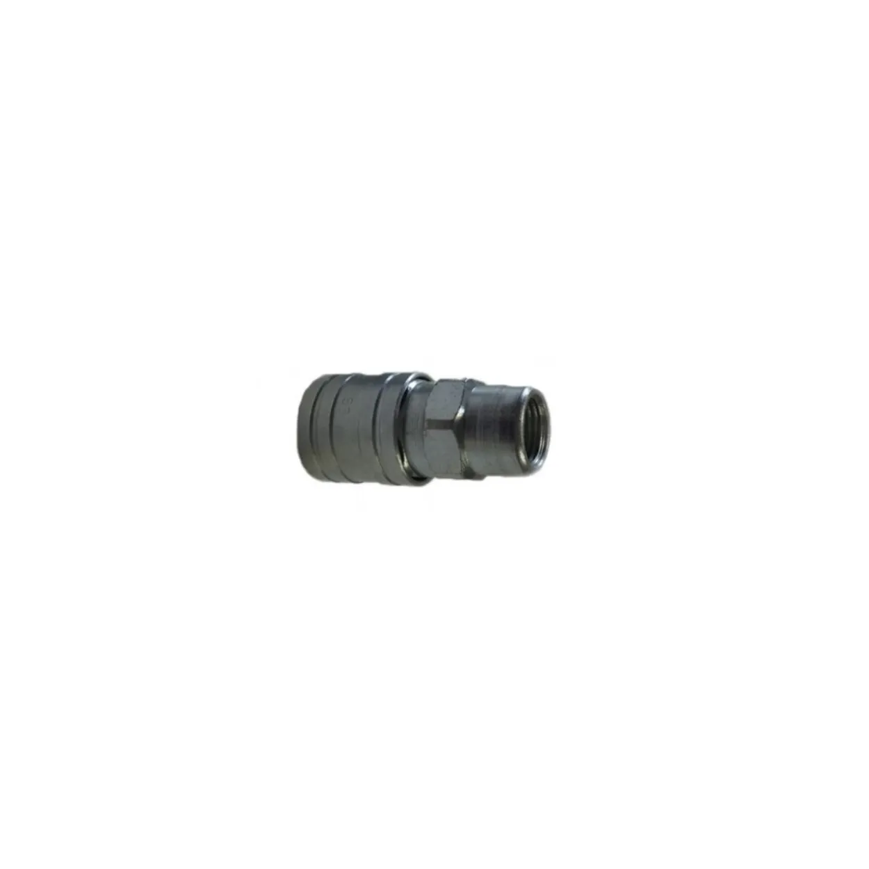 Enchufe rápido ISO-6150 B12 hembra acero cincado