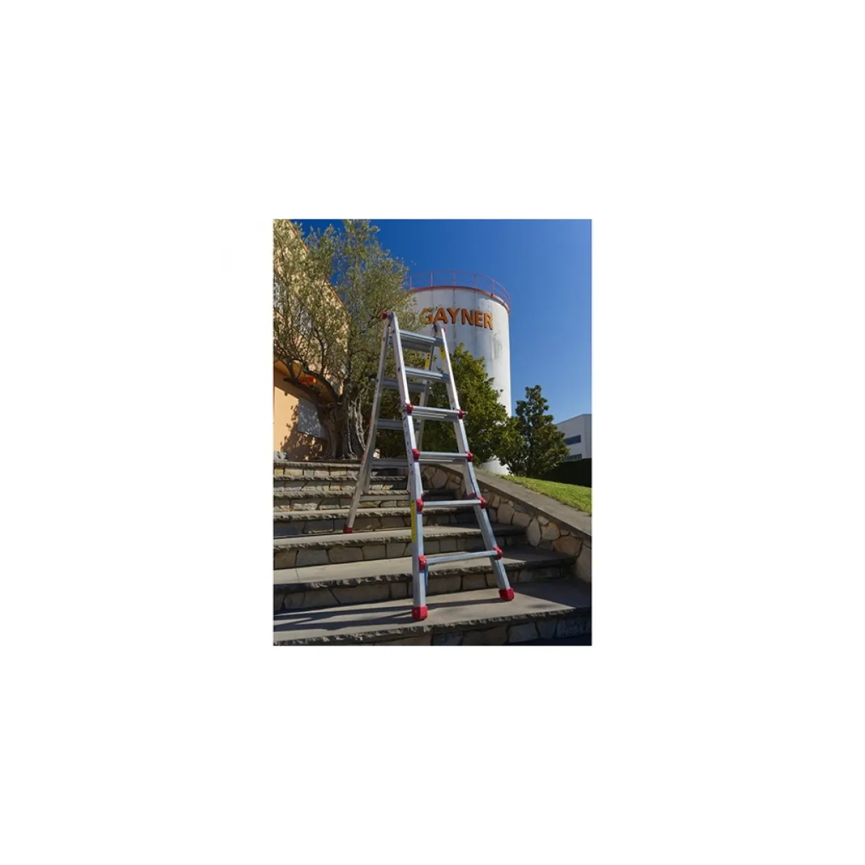 Escalera telescópica transformable aluminio Scal TLS