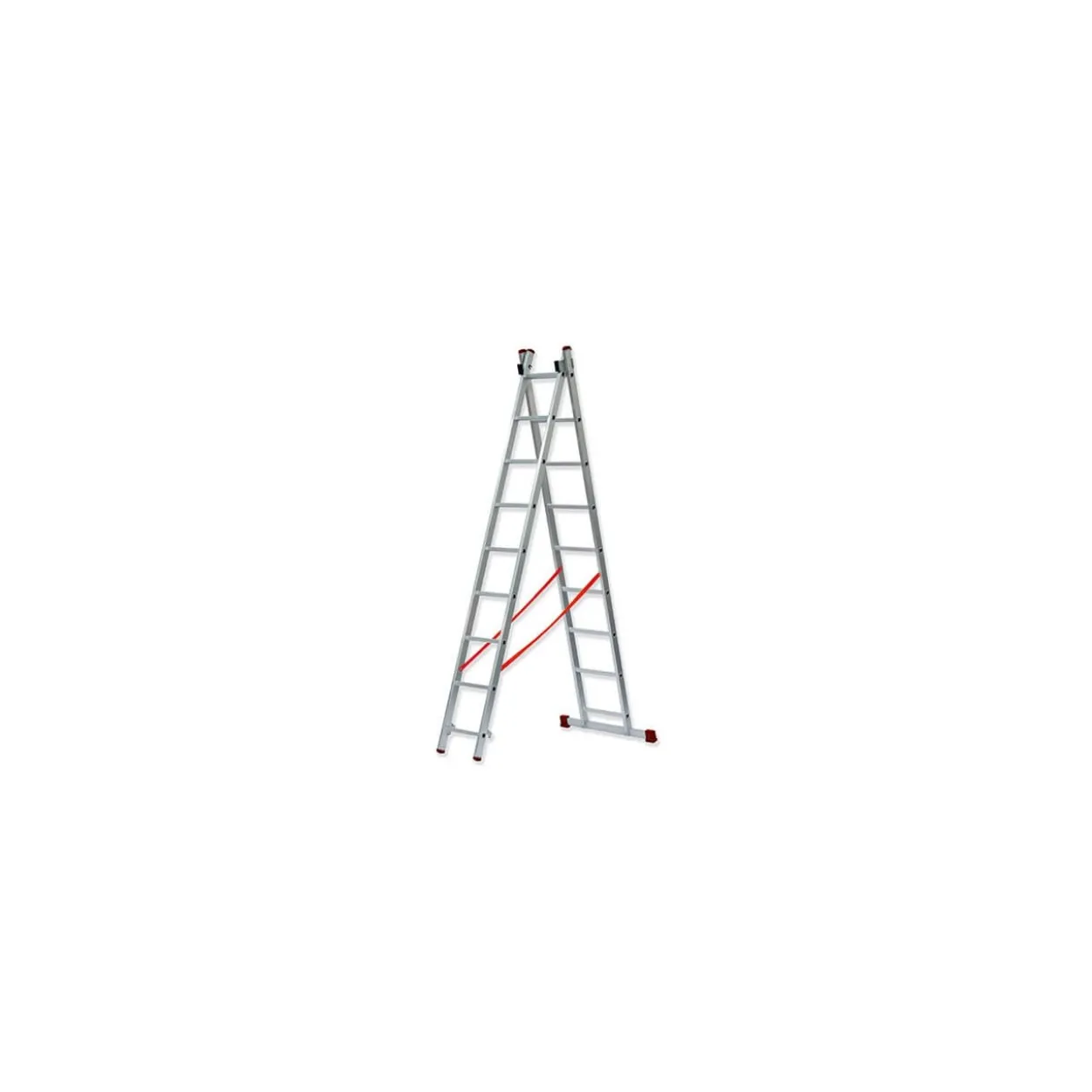 Escalera transformable aluminio doble Scal TR2