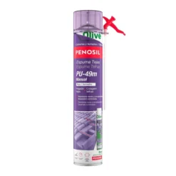 Espuma de poliuretano tejas manual Penosil PU-49