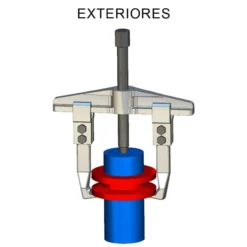 Extractor 2 patas rígidas Forza serie 2400