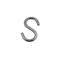 Gancho en forma "S" cincado