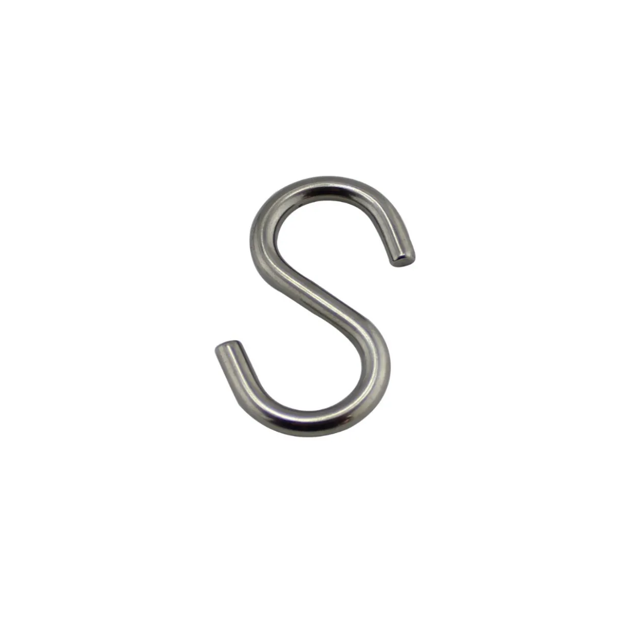 Gancho en forma "S" cincado