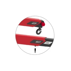 Grúa de taller plegable estándar MEGA CRV