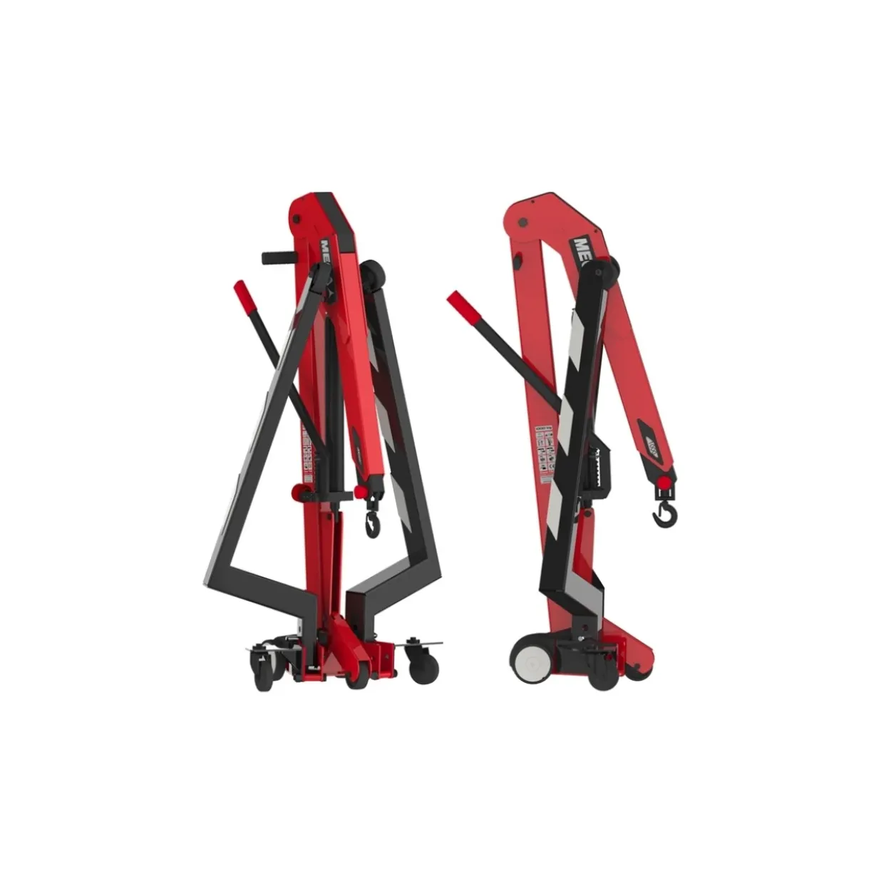 Grúa de taller plegable patas paralelas MEGA CRP