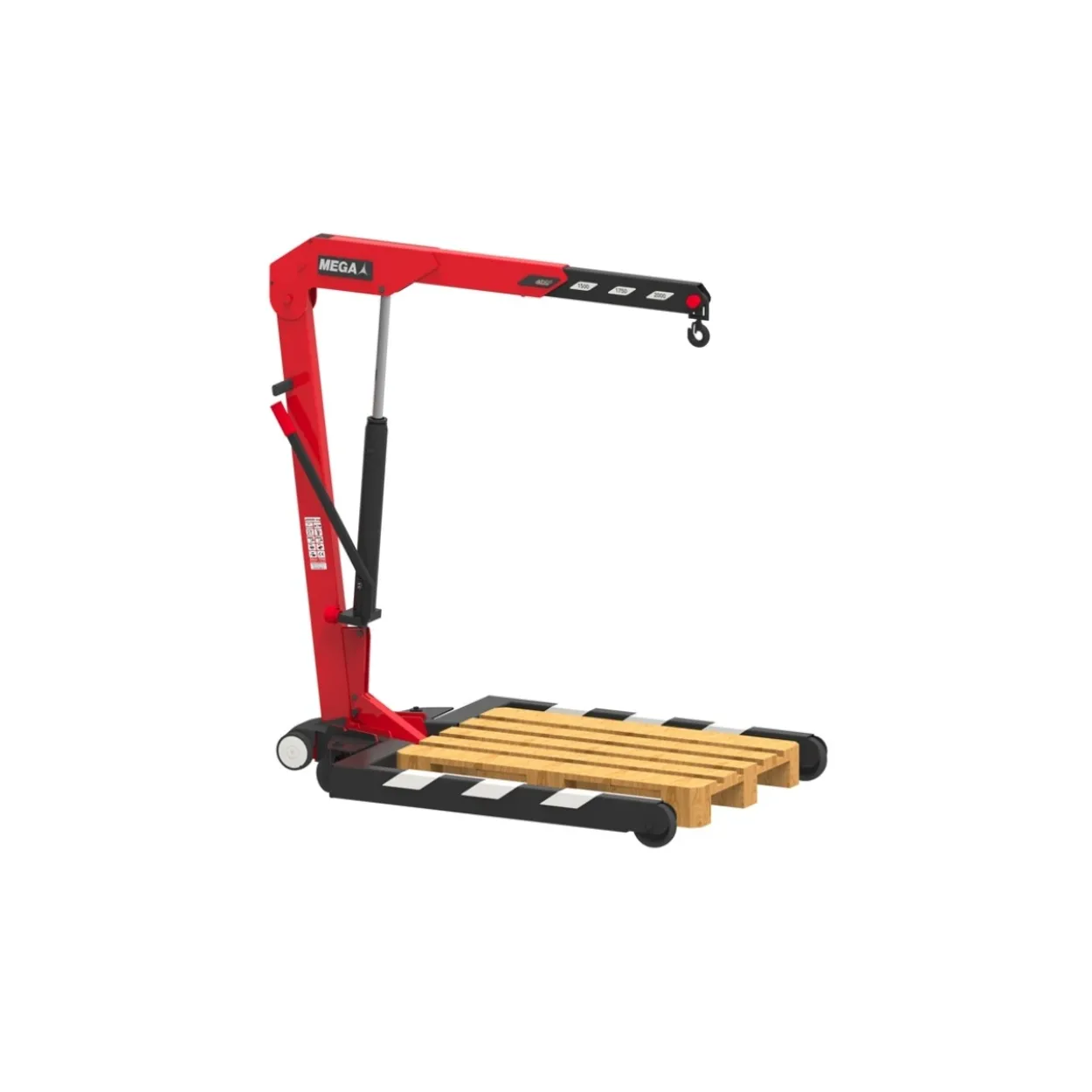 Grúa de taller plegable patas paralelas MEGA CRP
