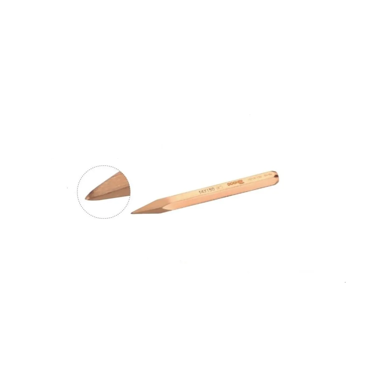 Granete hexagonal antichispa CU-BE Dogher