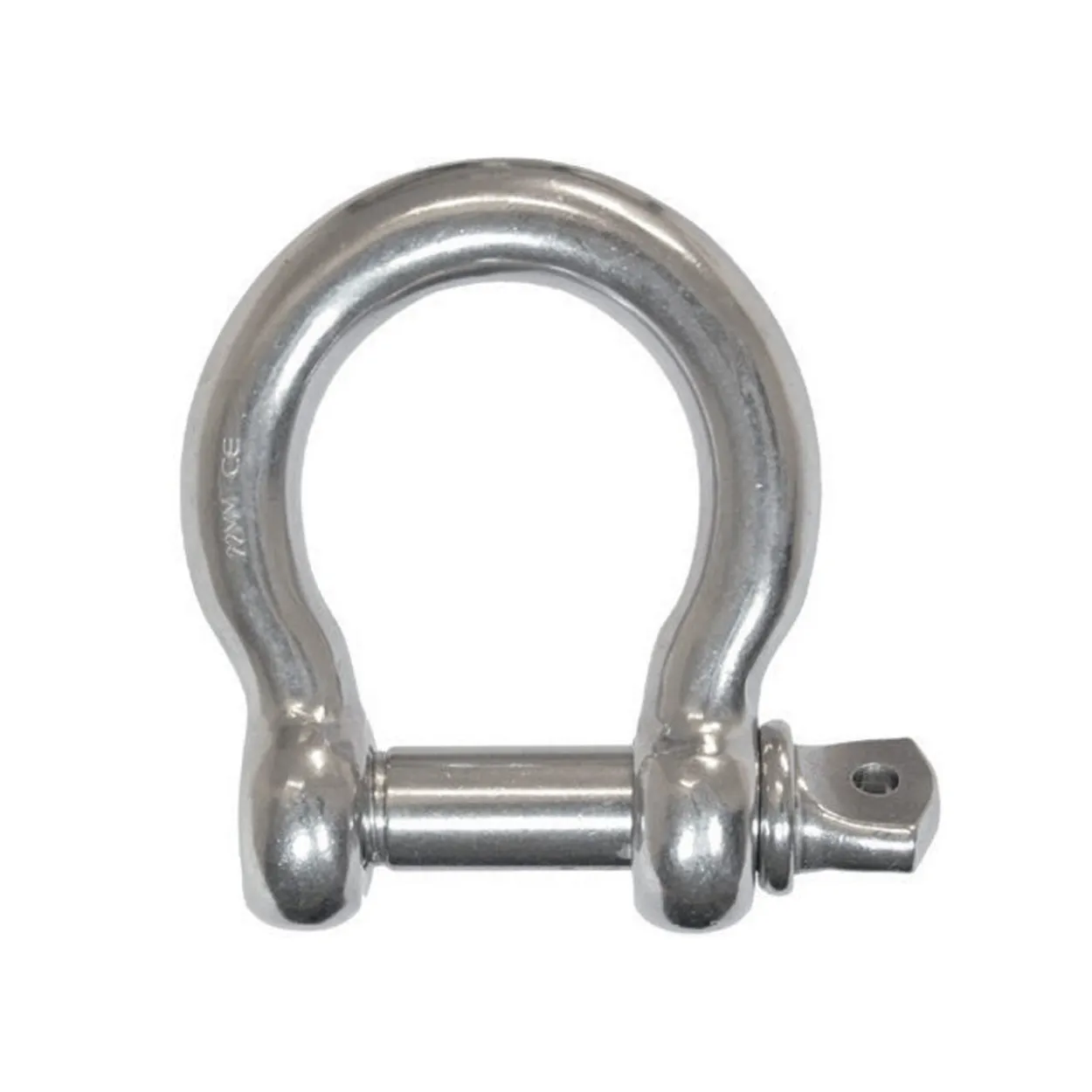 Grillete lira bulón inoxidable A4
