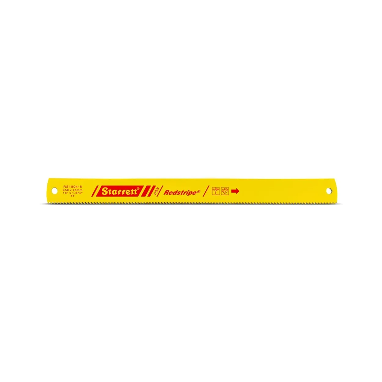 Hoja sierra máquina Starrett HSS Redstripe