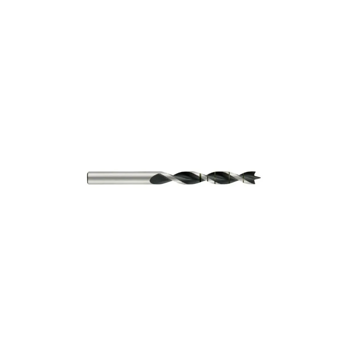 Juego brocas mango cilíndrico madera Tivoly 3 puntas