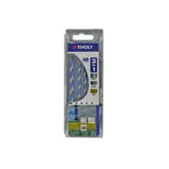 Juego de brocas cilíndricas DIN-8039 multimaterial