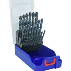 Juego de brocas DIN-338 cilíndrica HSS estándar 25pcs