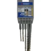 Juego de brocas DIN-8035 metal duro SDS+ construcción 5pcs