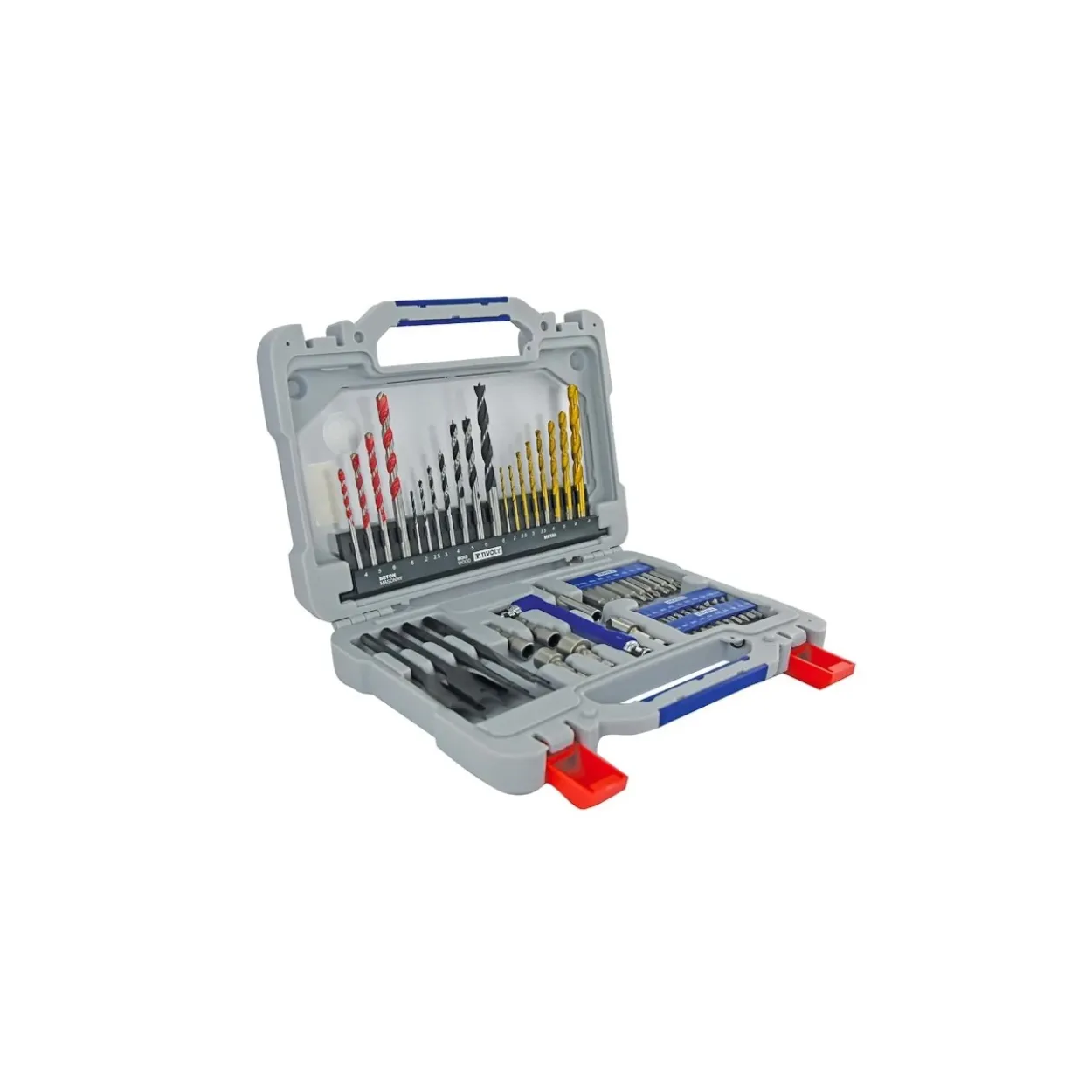 Juego de brocas + puntas 60 pcs Tivoly