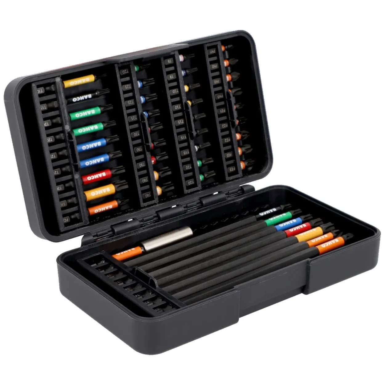 Juego de puntas impacto 1/4" Bahco 44pcs