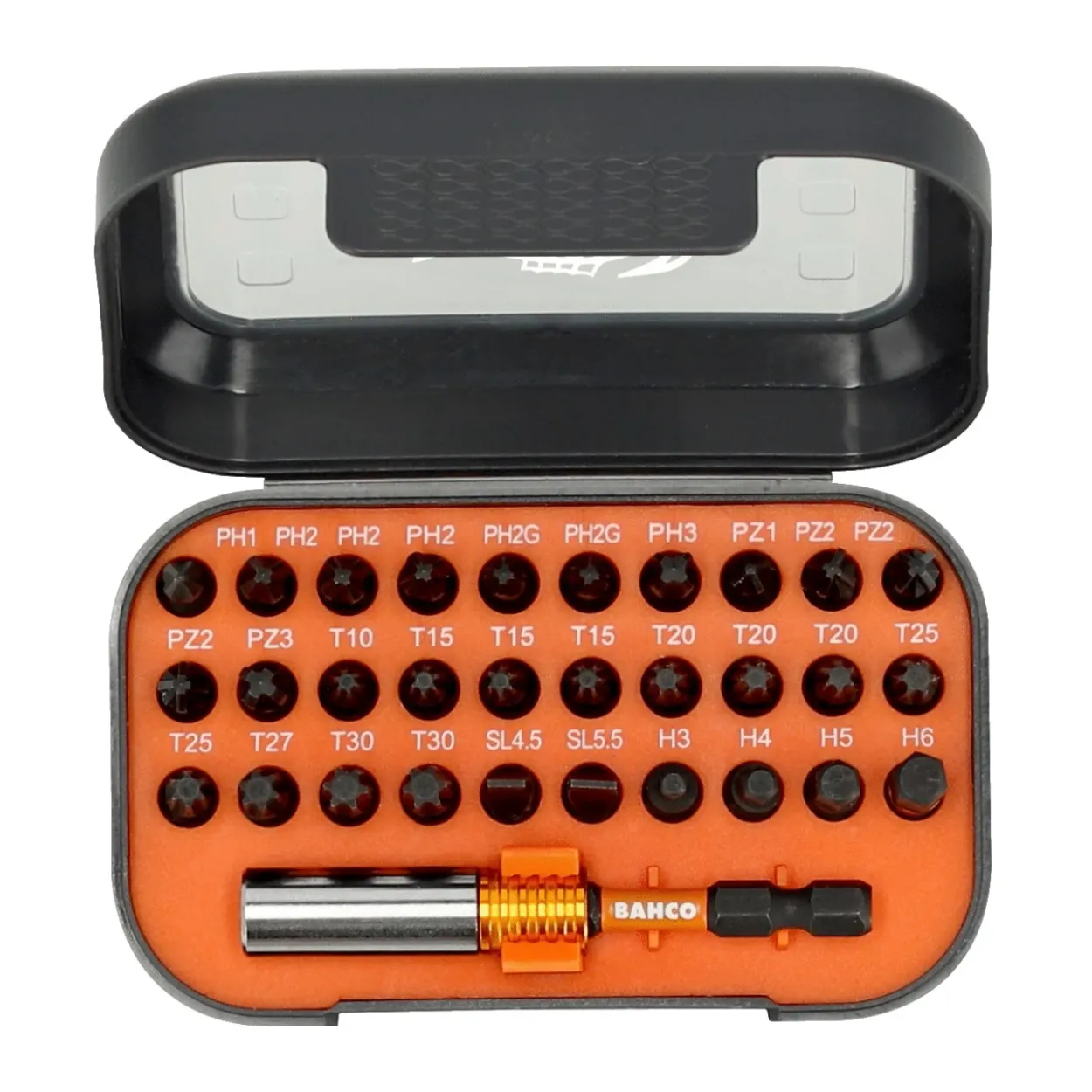 Juego de puntas impacto 1/4" Bahco 31pcs