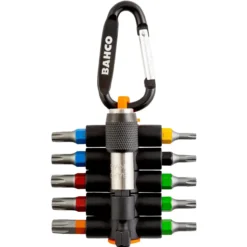 Juego de puntas 1/4" TORX Bahco 11pcs