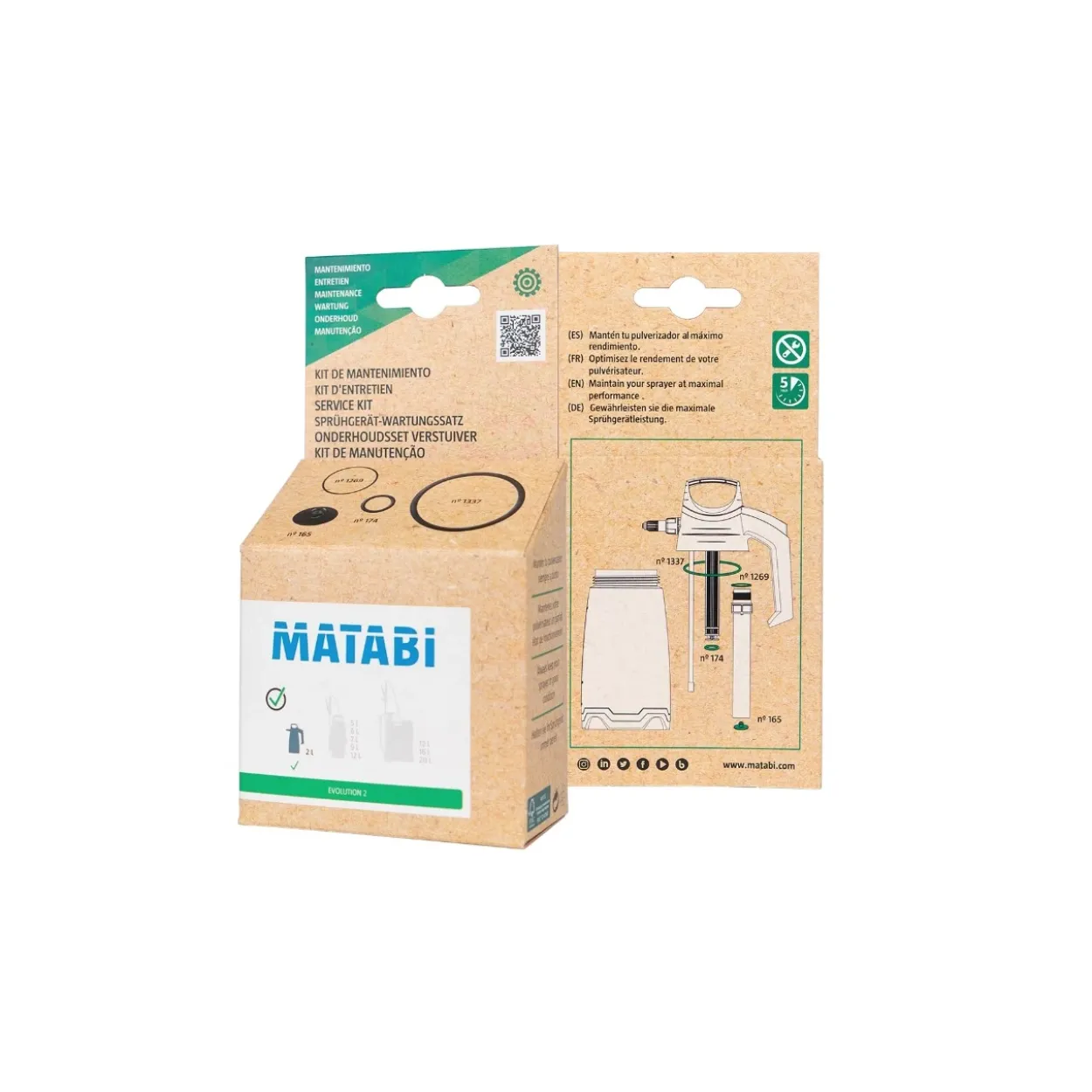 Kit de mantenimiento Matabi Evolution 2