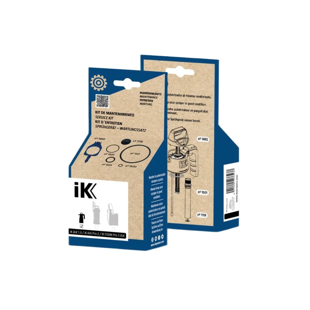 Kit mantenimiento IK ALK 1,5/ALK Pro 2/Foam Pro 2 ALK
