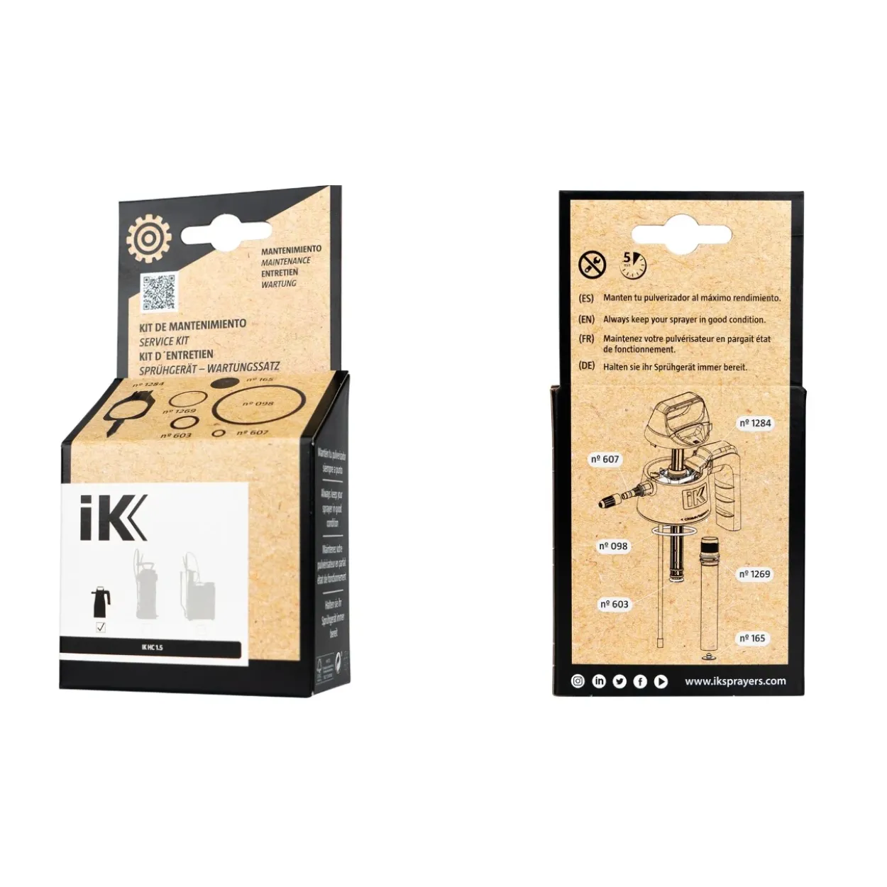 Kit mantenimiento IK HC 1,5
