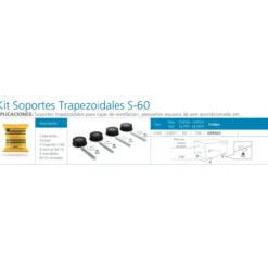 Kit soporte pie máquina S60