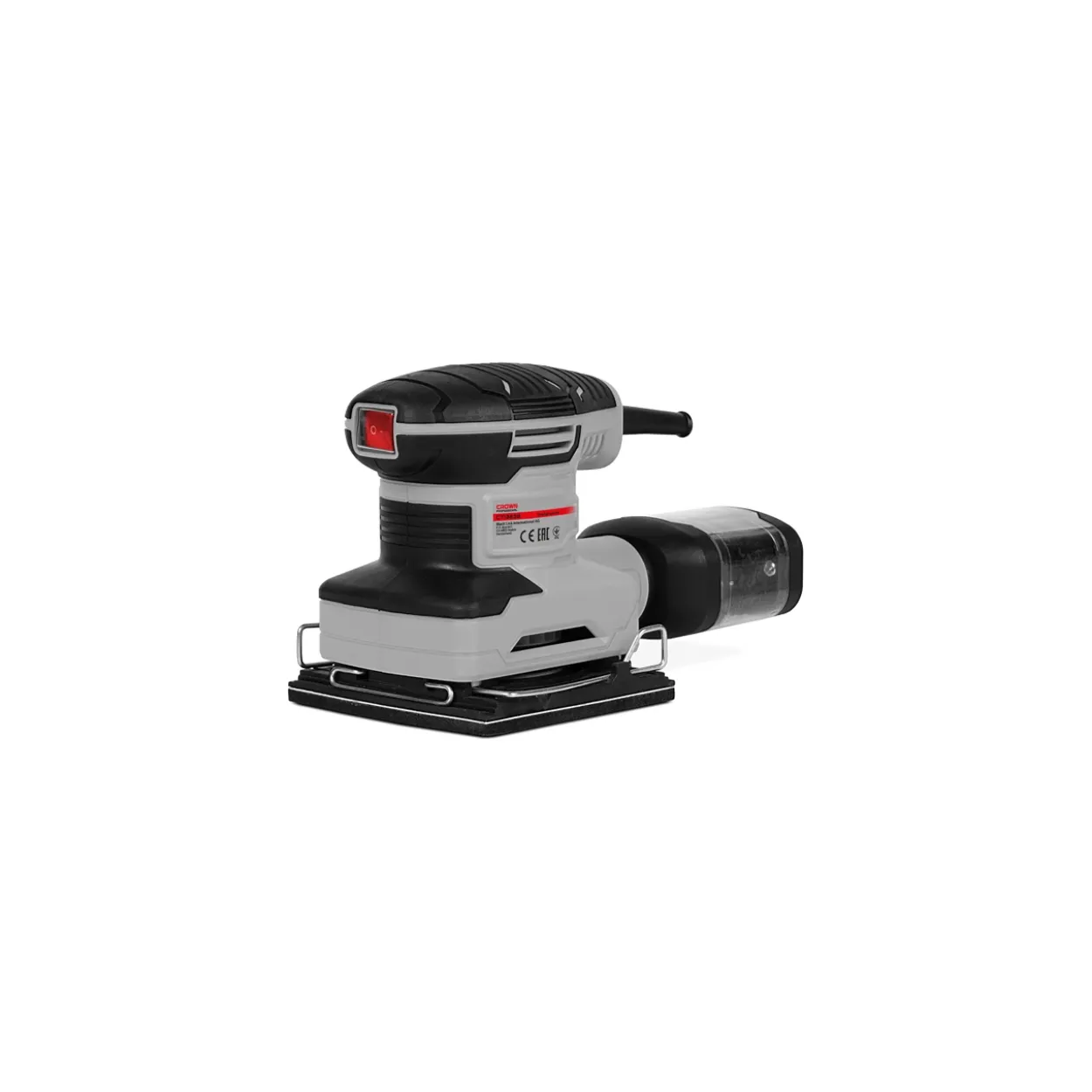 Lijadora orbital cuadrada eléctrica Crown 240W
