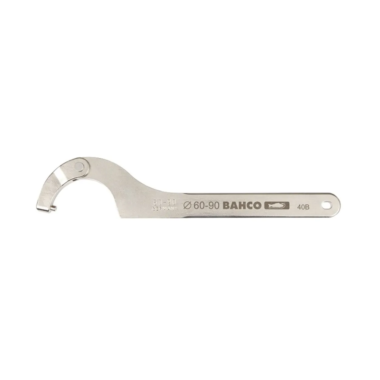 Llave de gancho Bahco articulada con pivote