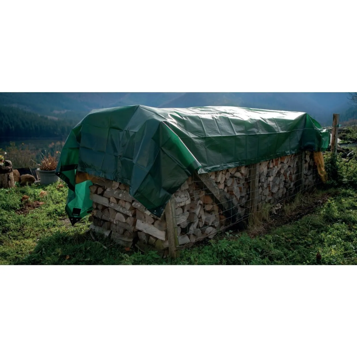 Lona protectora universal verde Altuna 90GSM