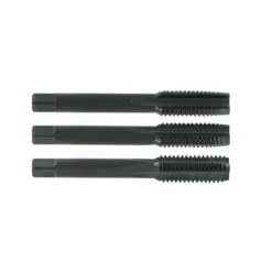 Machos a mano DIN-352 HSS vaporizado 3pcs